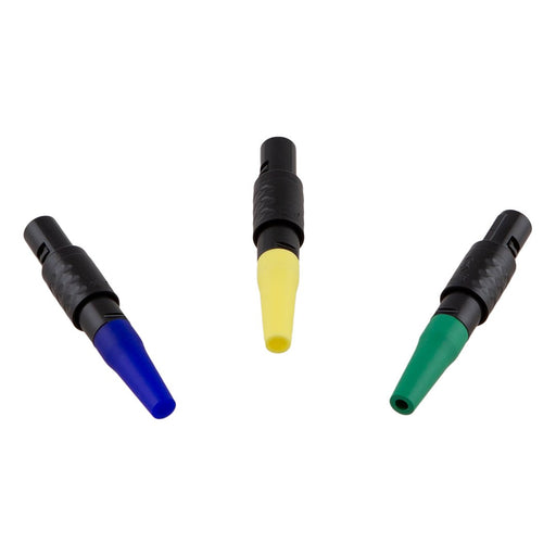 Chauvin Arnoux - Zubehör/Ersatzteile für Prüf- und Messgeräte (Elektro) Erweiterungsstecker P01102201 (VE3) blau, gelb, grün