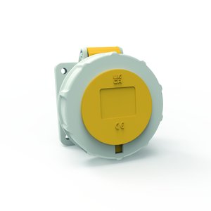 Bals Elektrotech - CEE-Anbausteckdose (IEC 60309) Anbausteckdose gerade 137431 16A 5p 110V 4h IP67 − 10 Stück
