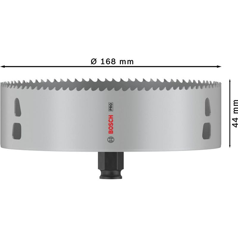 Bosch - Lochsäge PRO Multi Material PC Plus 2608594420 Lochsäge, 168 mm