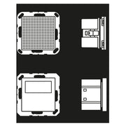 Jung - Radio Smart DAB+ Digitalradio DAB A1 WW Set Mono 1LS