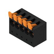 Weidmüller - Leiterplattenklemme Leiterplattenklemme LUF 10,0 #2453720000 05/90V 5,0SN BK BX − 25 Stück