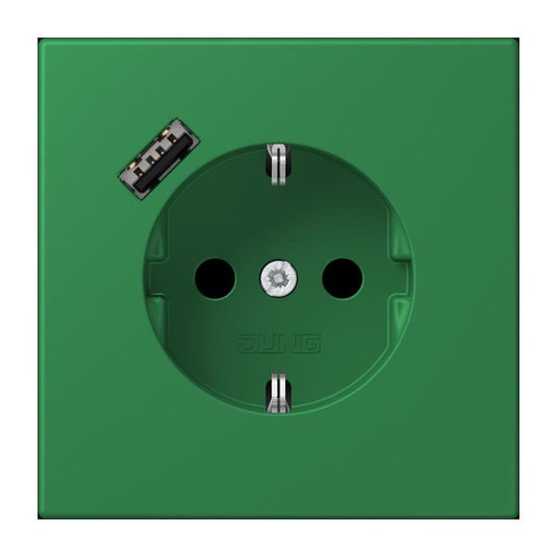 Jung - Steckdose SCHUKO Steckdose LC 1520-18 A 219 vert fonce (32050)