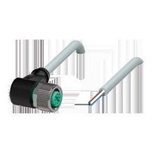 Pepperl+Fuchs Fabrik - Konfektioniertes Sensor-Aktor-Kabel Kabeldose,2m,4pol.,M12 V1-W-2M-PVC gewinkelt,PVC