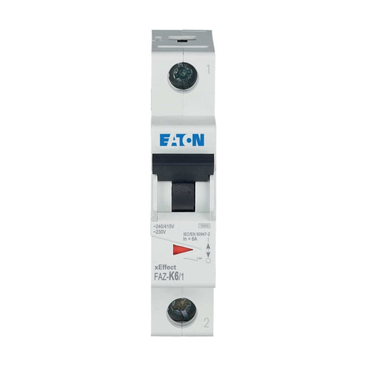 Eaton - Leitungsschutzschalter FAZ-K6/1 K 6A, 1p − 12 Stück