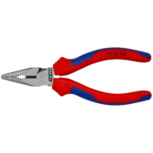 Knipex - Kombizange Spitzkombizange 08 22 145 SB sw atram., 145mm