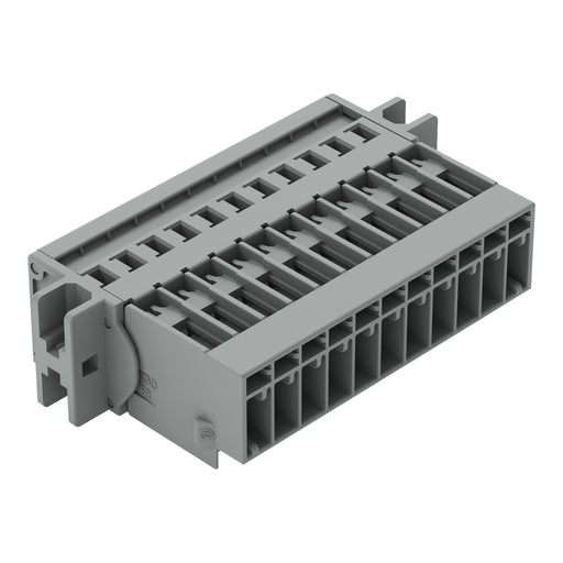 WAGO - Ein- und mehrpolige Klemmenleiste 1-Leiter-Stiftleiste 769-611/002-000 CAGECLAMP,4mm²,gr − 25 Stück