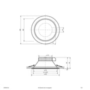 EVN Lichttechnik - Decken-/Wandleuchte LED-Deckenleuchte DSM54250125 ML, MC