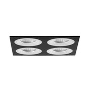 Brumberg Leuchten - Downlight/Strahler/Flutlicht Einbaumodul quadratisch 45030560 4-fach
