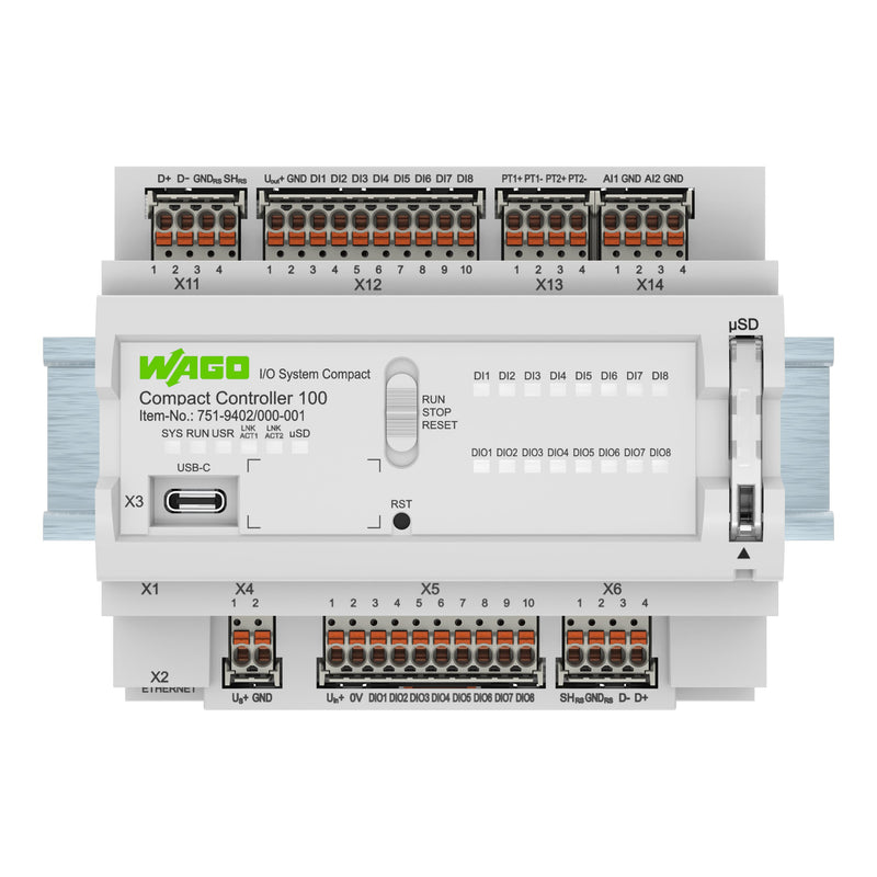 WAGO - SPS-Grundgerät Compact Controller 100 751-9402/000-001