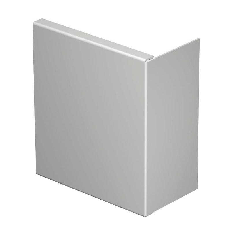 OBO Bettermann - Endstück für Leitungsführungskanal Endstück WDK HE80170LGR 80x170mm, PVC − 10 Stück