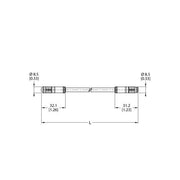 Turck - Konfektioniertes Sensor-Aktor-Kabel Aktuator- u. Sensorleitung PKG4.5S3PSG4.5S/TXL PUR