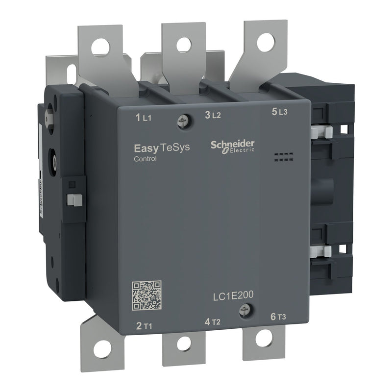 Schneider Electric - Leistungsschütz zum Schalten von Wechselstrom Leistungsschütz Easy TeSys LC1E200M5 3P 200A 220VAC 50Hz