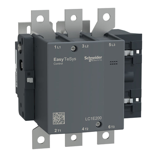 Schneider Electric - Leistungsschütz zum Schalten von Wechselstrom Leistungsschütz Easy TeSys LC1E200M5 3P 200A 220VAC 50Hz