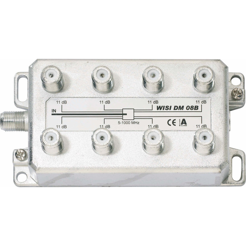 Wisi - Abzweiger und Verteiler 8f. DM08B 5-1000MHz, 11dB