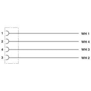 Phoenix Contact - Konfektioniertes Sensor-Aktor-Kabel Sensor-/Aktor-Kabel SAC-4P-5,0 #1407318 4-pol.5m