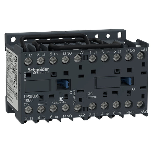 Schneider Electric - Schützkombination Wendeschütz LP2K0610BD 6A 24V DC