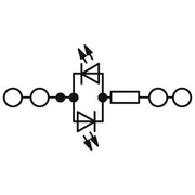 Phoenix Contact - Durchgangs-Reihenklemme Durchgangsklemme PT 2,5-QUATT#3210280  − 50 Stück