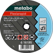 Metabowerke - Trenn-/Schleifscheibe Trennscheibe Flexiarapid 616185000 230x1,9x22,2 Inox − 25 Stück