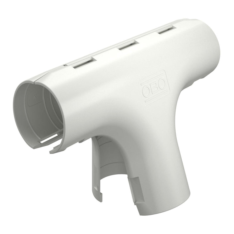 OBO Bettermann - T-Stück/Kreuzstück für Installationsrohr Quick-Pipe-T-Stück 3000 TMS M32 RW − 5 Stück