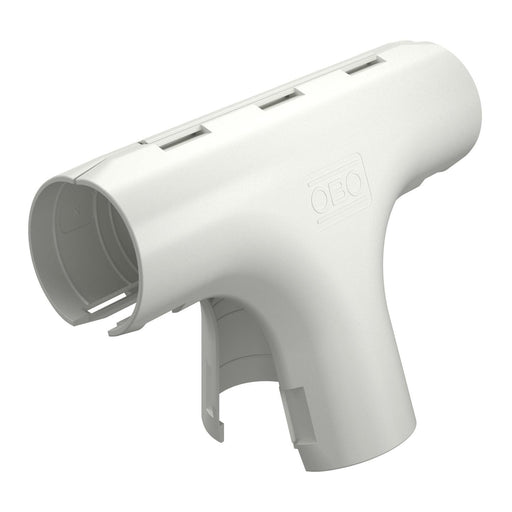 OBO Bettermann - T-Stück/Kreuzstück für Installationsrohr Quick-Pipe-T-Stück 3000 TMS M32 RW − 5 Stück