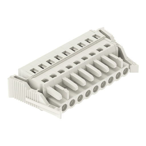 WAGO - Kabelsteckverbinder für Leiterplattensteckverbinder 1-Leiter-Federleiste 721-109/008-000/037- CAGECLAMP 2,5mm²,lgr − 25 Stück