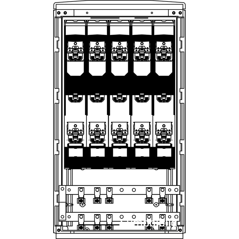 Elsta Mosdorfer - Kabelverteilerschrank Kabelverteilerschrank LS80S.40 mit Sammelschienen