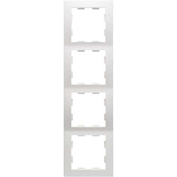 Peha - Abdeckrahmen Rahmen 4-fach D 11.574.70 alu