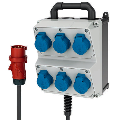 Mennekes - CEE-Steckdosen-Kombination (IEC 60309) Steckdosen-Kombination 920032 AMAXX