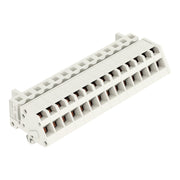 WAGO - Kabelsteckverbinder für Leiterplattensteckverbinder 1-Leiter Federleiste 721-314/008-000 CAGECLAMP 2,5mm²,lgr − 10 Stück