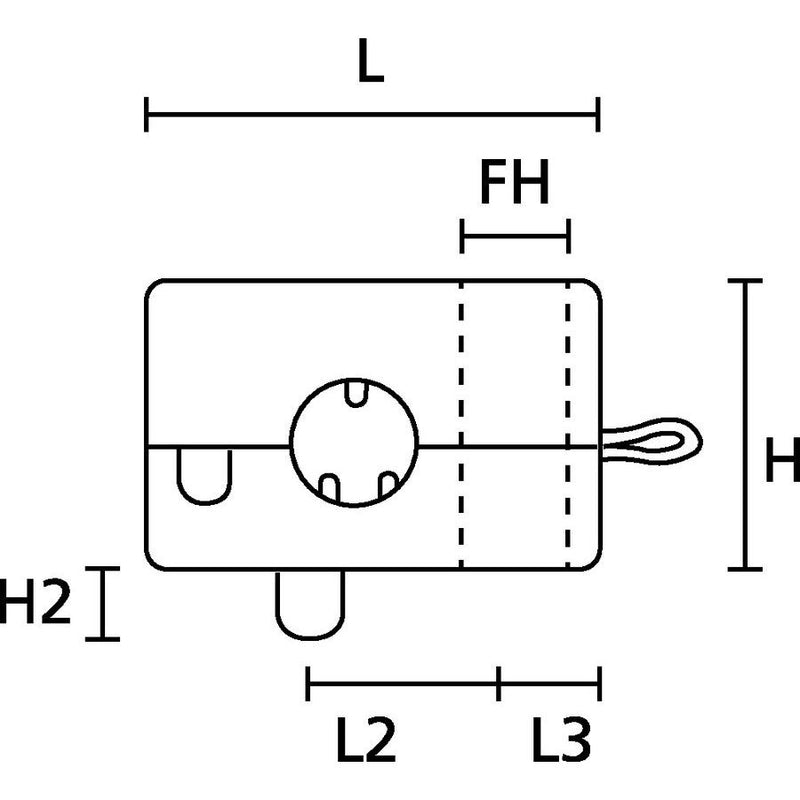 HellermannTyton - Befestigungsschelle für Kabel/Rohre Zugentlastungsschelle KK3-N66-BK − 500 Stück