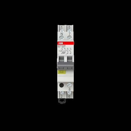 ABB Stotz S&J - Schalter für Reiheneinbau Ausschalter E211X-16-30 LED gelb