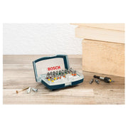 Bosch - Bit-Set 32-tlg. Schrauberbit 2607017359VE(32) Set blau − 6 Packung