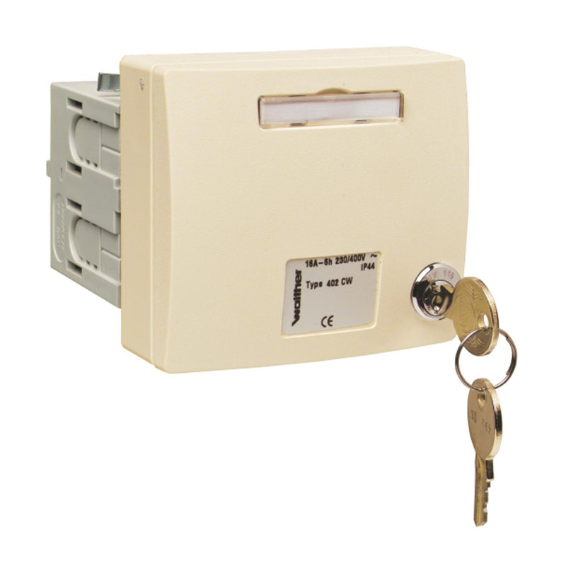 Walther Werke - CEE-Steckdose (IEC 60309) MONDO Kanaleinbaudose 403CW 16A 5P 400V 6h IP44
