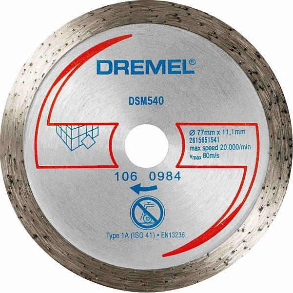 Bosch - Trenn-/Schleifscheibe DREMEL DSM20 2615S540JB Diamant-Fliesentrenn