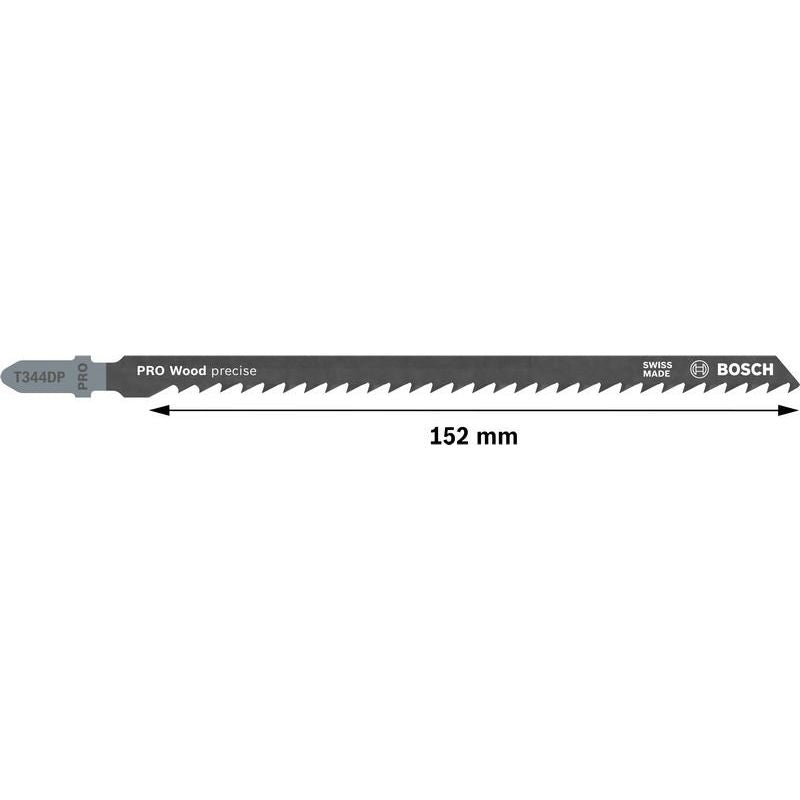 Bosch - Stichsägeblatt PRO Wood precise T344DP 2608633A36 Stichsägeblatt 152