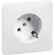 Peha - Schalter-/Steckdosenkombination SCHUKO-Steckdose rws D 80.6511.02 WI 16A 250V 45Grad
