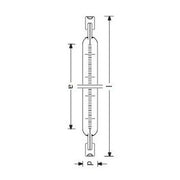 Radium Lampenwerk - Infrarotlampe Halogeninfrarotstrahler ITT 500W235V0170KR7S