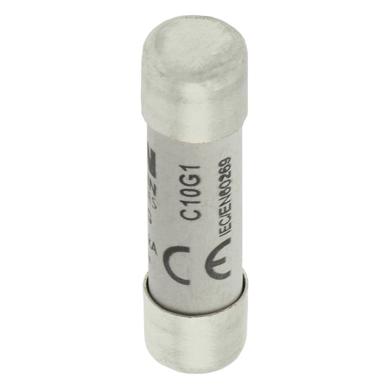Eaton - Zylindrische Sicherung Sicherungseinsatz Nieders. C10G1 1A AC 500V 120kA − 10 Stück