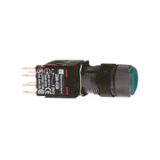 Schneider Electric - Drucktaster, Komplettgerät Leuchtdrucktaster, grün XB6AF3B1B m. Rast., 24V, 1S