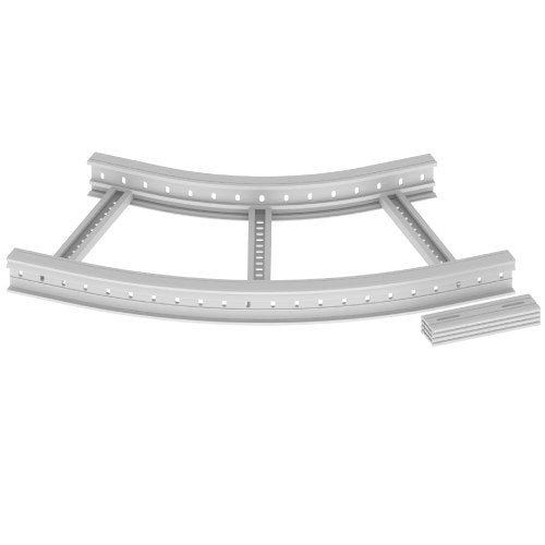Unex - Bogen für Kabelleiter Flachbogen 45 Grad 67517-44 85x500 R600