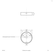 EVN Lichttechnik - Decken-/Wandleuchte LED-Anbaupanel LPRD170140 4000K IP20 ws