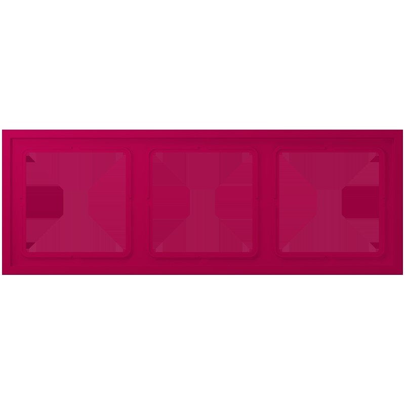 Jung - Abdeckrahmen Rahmen 3-fach LCZ 983 BF 230 rouge rubia