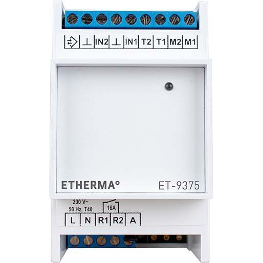 Etherma - Temperaturregler Reiheneinbau Erweiterungsmodul ET-9375 Steuerung ET-9300