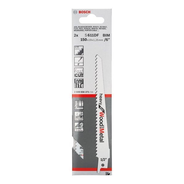 Bosch - Säbelsägeblatt PRO Window Demolition 2608656271 S611DF