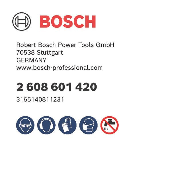 Bosch - Bohrkrone Segmente für PRO 2608601420 (VE6) Trockenbohrkrone 112