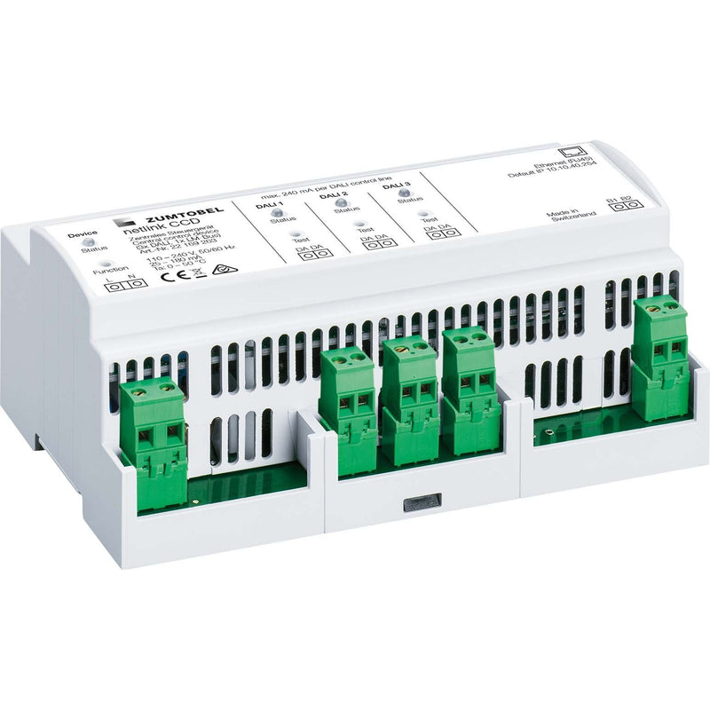 Zumtobel - Bussystem-Zentralgerät DALI Gateway Schaltschrank Netlink CCD