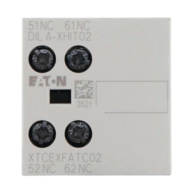 Eaton - Hilfsschalterblock Hilfsschalterbaustein 2pol DILA-XHIT02 16A Frontbefestigung