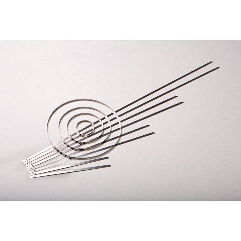 HellermannTyton - Kabelbinder Edelstahlkabelbinder MST700S SS304 ML 100 700x5,9mm − 100 Stück