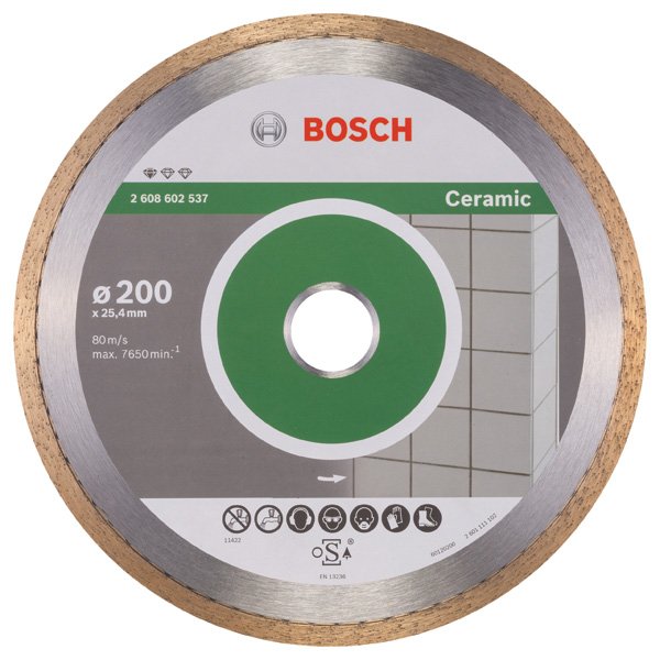 Bosch - Trenn-/Schleifscheibe Diamanttrennscheibe 2608602537 Standard for Ceramic