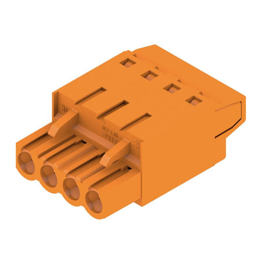 Weidmüller - Kabelsteckverbinder für Leiterplattensteckverbinder LP Verbinder Raster 5.08 BLT 5.08/4 SN OR − 90 Stück